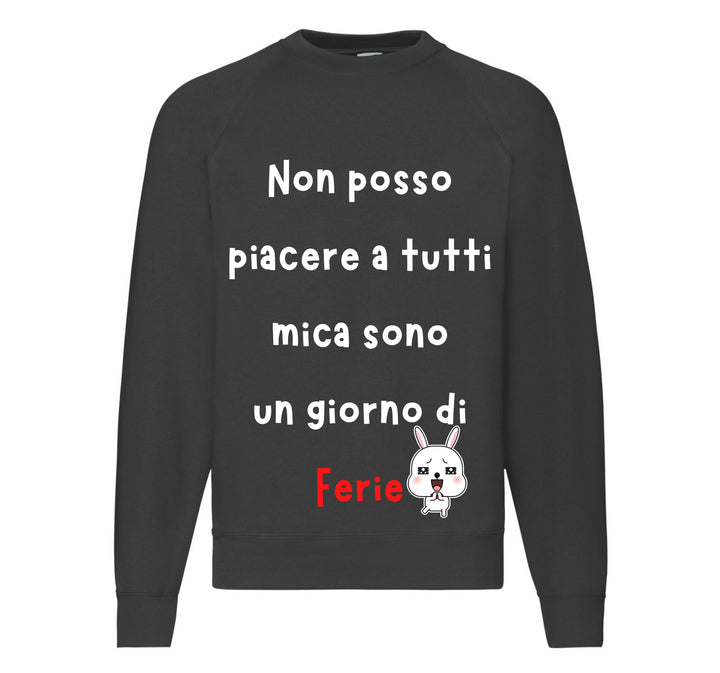 Felpa Classic Uomo Donna FERIE ( FE549876354 ) - Gufetto Brand 