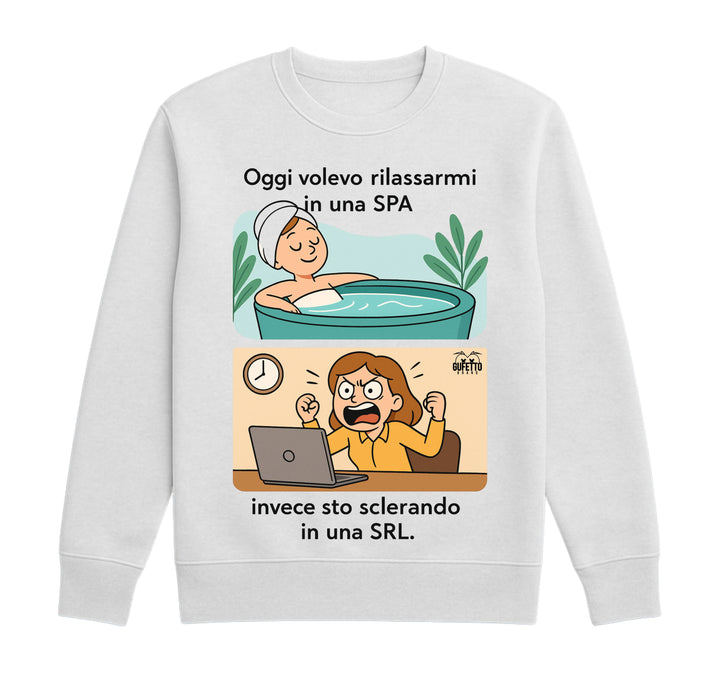 Felpa Classic Uomo Donna SPA/SRL  ( SS257986325 ) - Gufetto Brand 