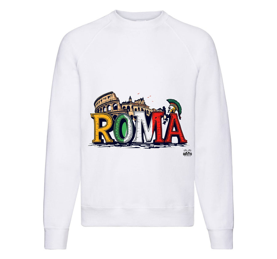 Felpa Classic Uomo Donna ROMA ( RM0423574 ) - Gufetto Brand 
