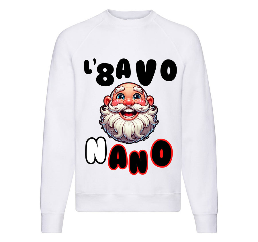Felpa Classic Uomo Donna OTTAVO NANO ( ON5678435 ) - Gufetto Brand 