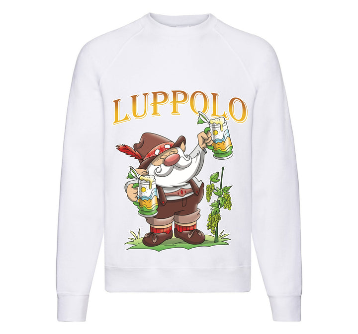 Felpa Classic Uomo Donna LUPPOLO ( LU095672345 ) - Gufetto Brand 