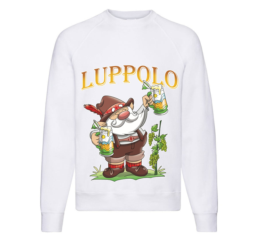 Felpa Classic Uomo Donna LUPPOLO ( LU095672345 ) - Gufetto Brand 
