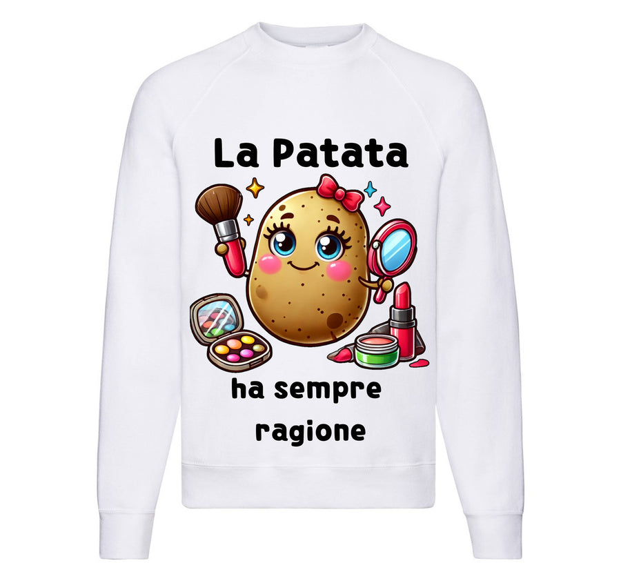 Felpa Classic Uomo Donna LA PATATA ( PA69867543 ) - Gufetto Brand 