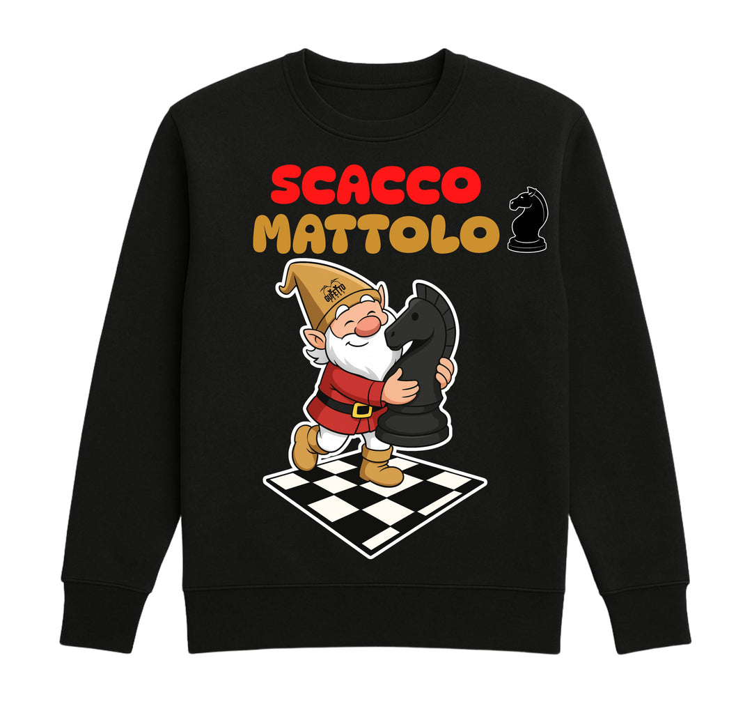 Felpa Classic Uomo Donna SCACCO MATTOLO ( SM52223568 ) - Gufetto Brand 