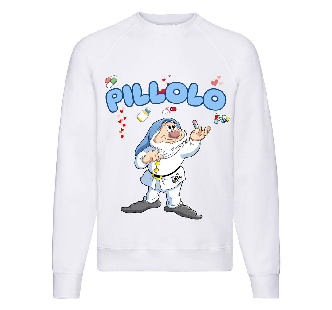 Felpa Classic Uomo Donna PILLOLO ( PI0923567 ) - Gufetto Brand 