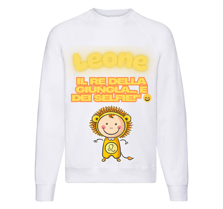 Felpa Classic Uomo Donna LEONE ( LE0923456 ) - Gufetto Brand 