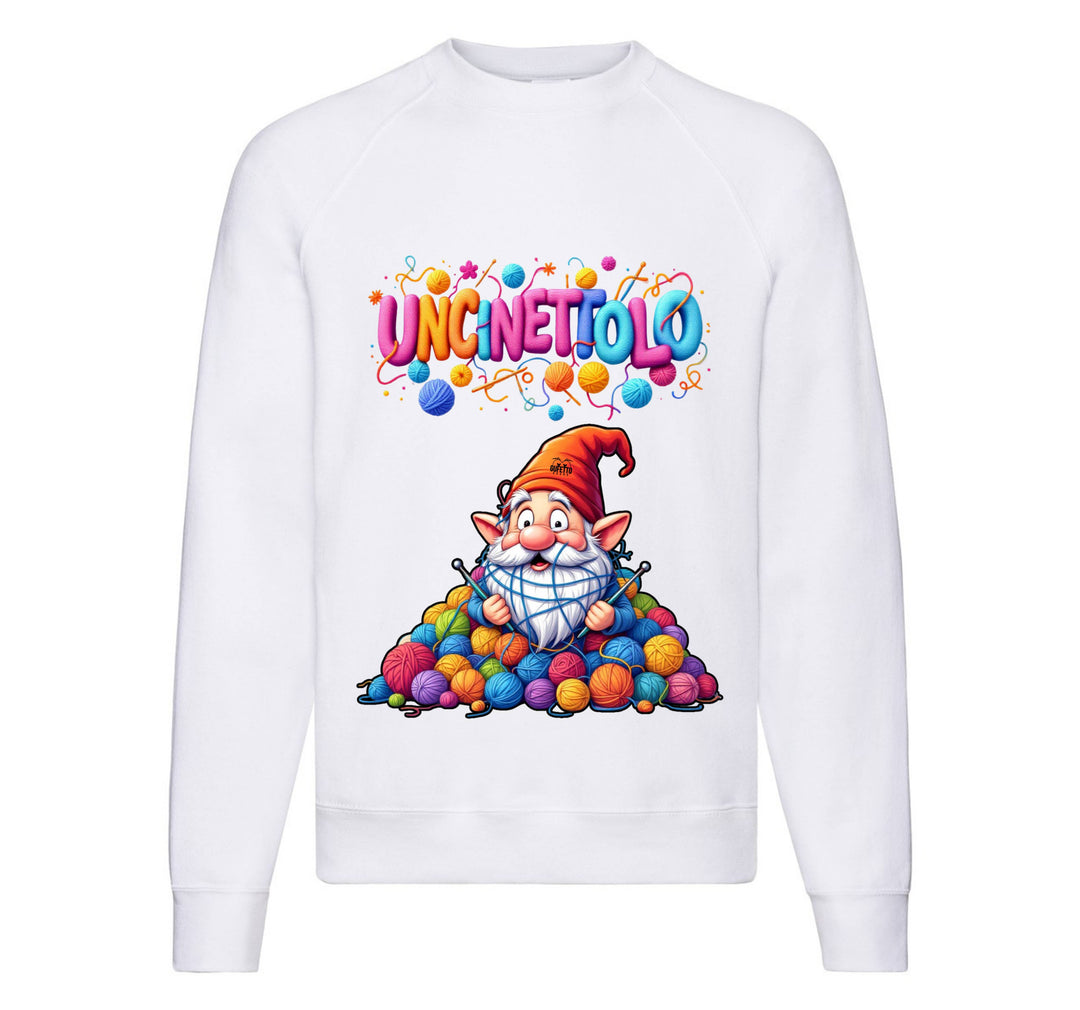 Felpa Classic Uomo Donna UNCINETTOLO ( UN456779845 ) - Gufetto Brand 