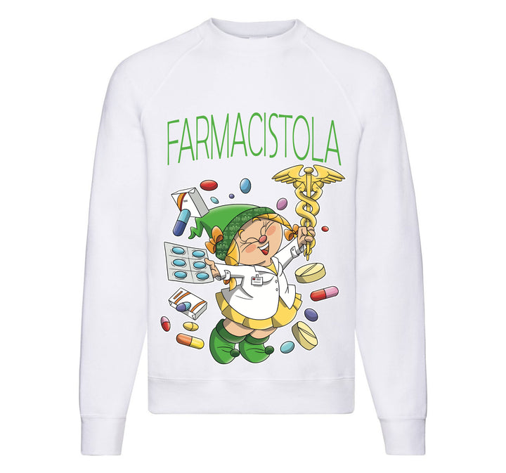 Felpa Classic Uomo Donna FARMACISTOLA( FA784536276 ) - Gufetto Brand 