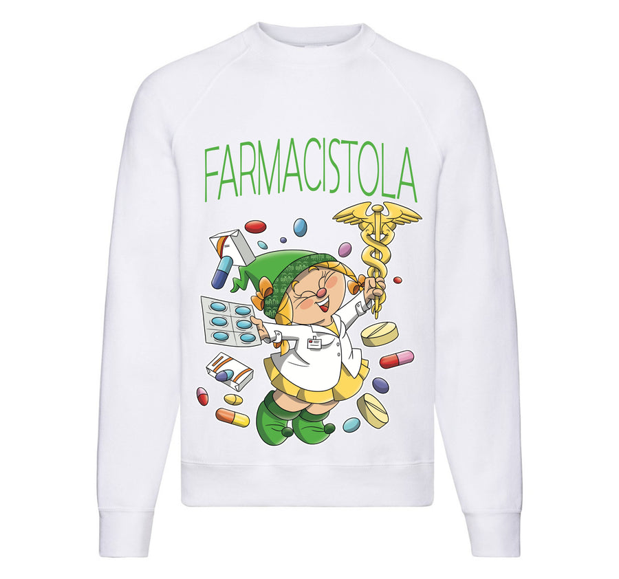 Felpa Classic Uomo Donna FARMACISTOLA( FA784536276 ) - Gufetto Brand 