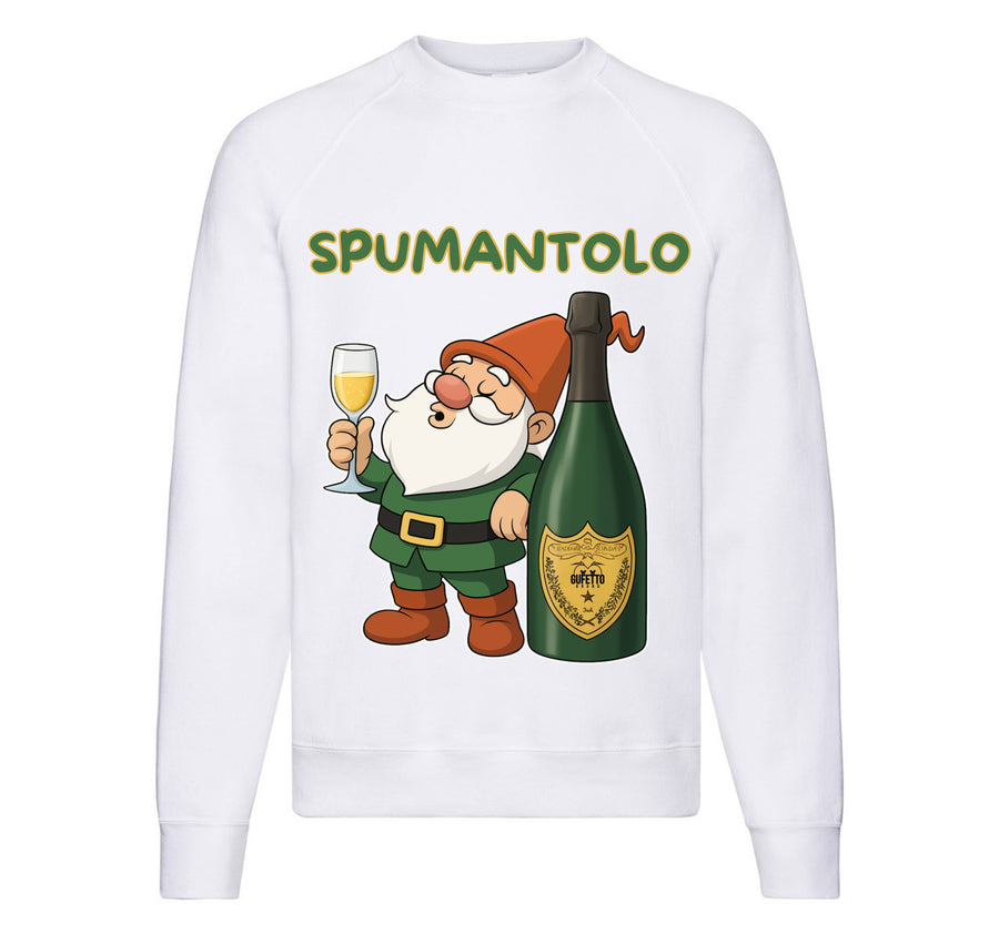 Felpa Classic Uomo Donna SPUMANTOLO ( AP678094532 ) - Gufetto Brand 