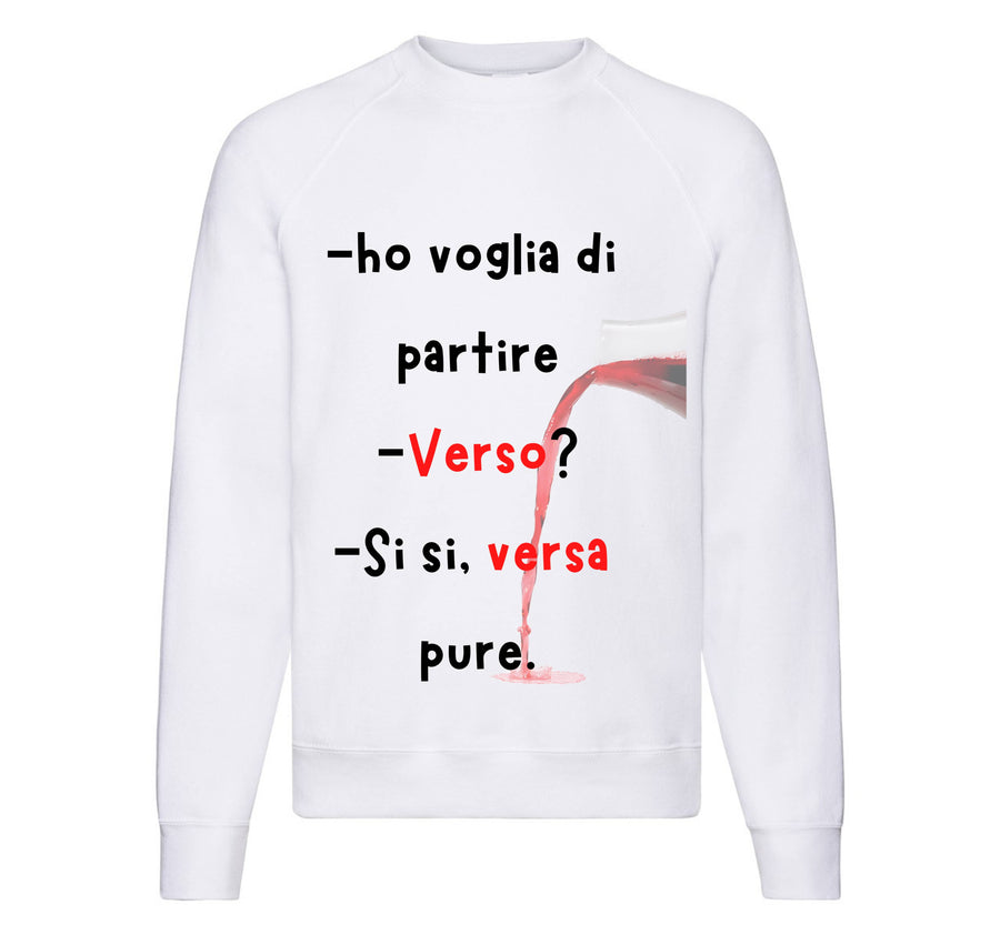 Felpa Classic Uomo Donna VERSA ( VE40987645 ) - Gufetto Brand 