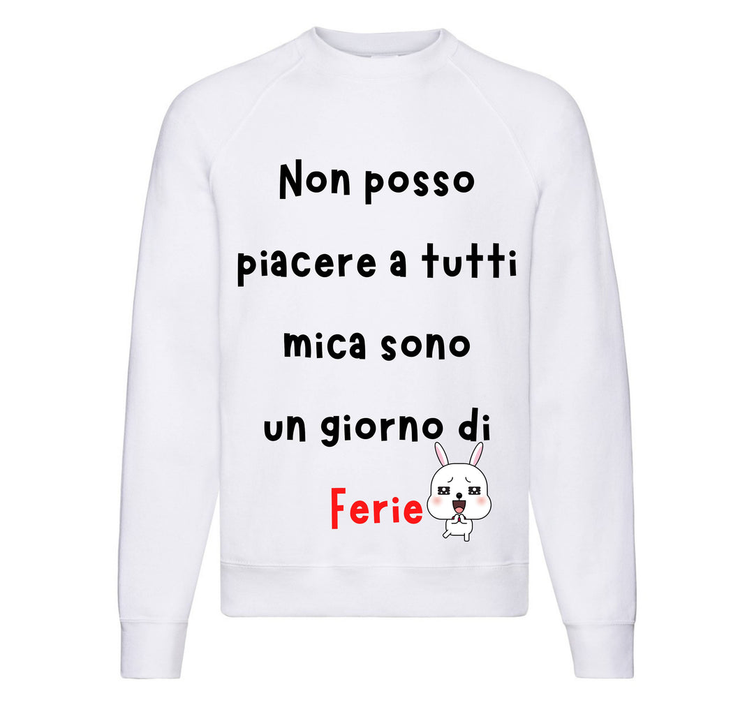 Felpa Classic Uomo Donna FERIE ( FE549876354 ) - Gufetto Brand 