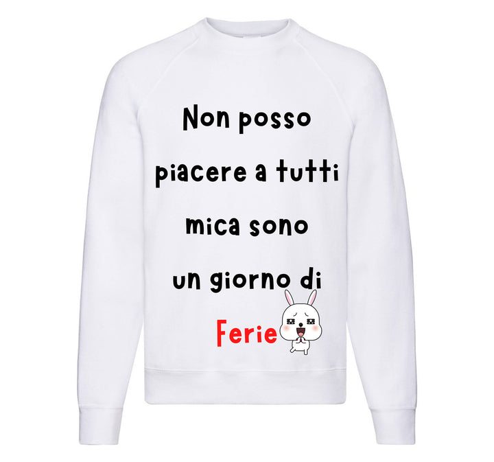 Felpa Classic Uomo Donna FERIE ( FE549876354 ) - Gufetto Brand 