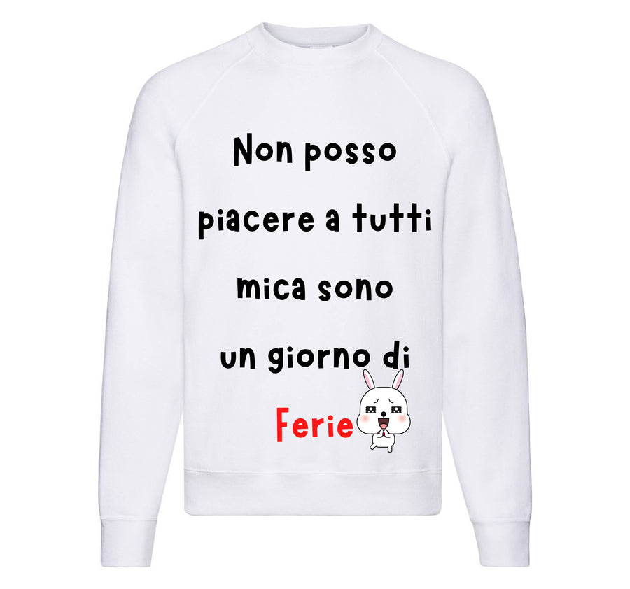 Felpa Classic Uomo Donna FERIE ( FE549876354 ) - Gufetto Brand 