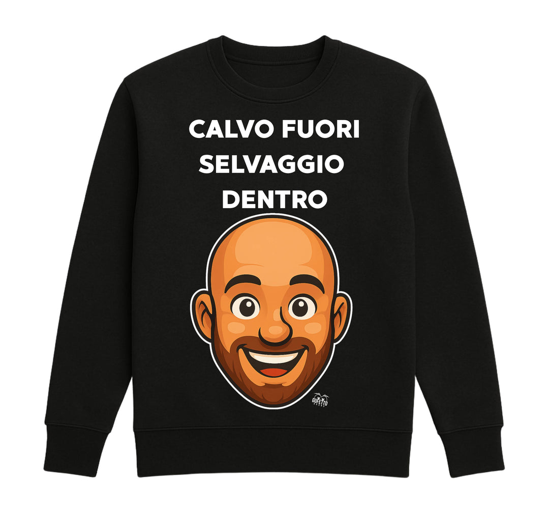 Felpa Classic Uomo Donna SELVAGGIO ( SE456786954 ) - Gufetto Brand 
