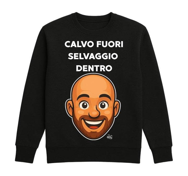 Felpa Classic Uomo Donna SELVAGGIO ( SE456786954 ) - Gufetto Brand 