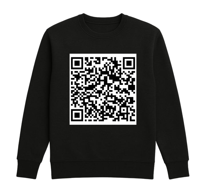 Felpa Classic Uomo Donna QR FU*K ( FU60987345 ) - Gufetto Brand 