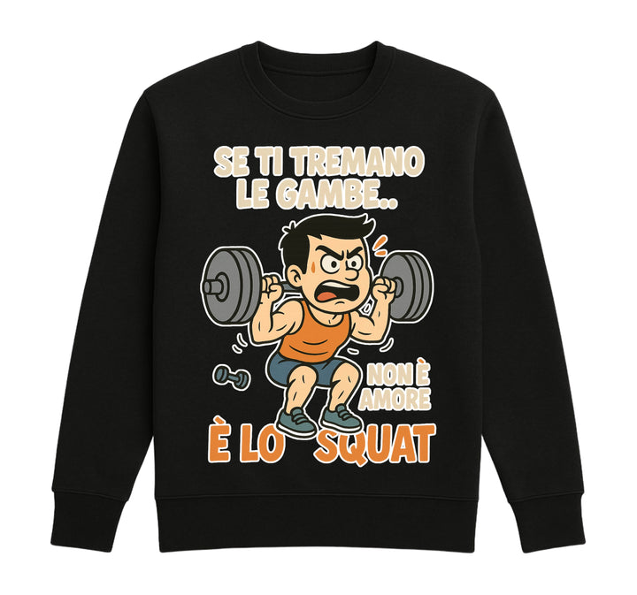 Felpa Classic Uomo Donna SQUAT ( SQ723156487 ) - Gufetto Brand 