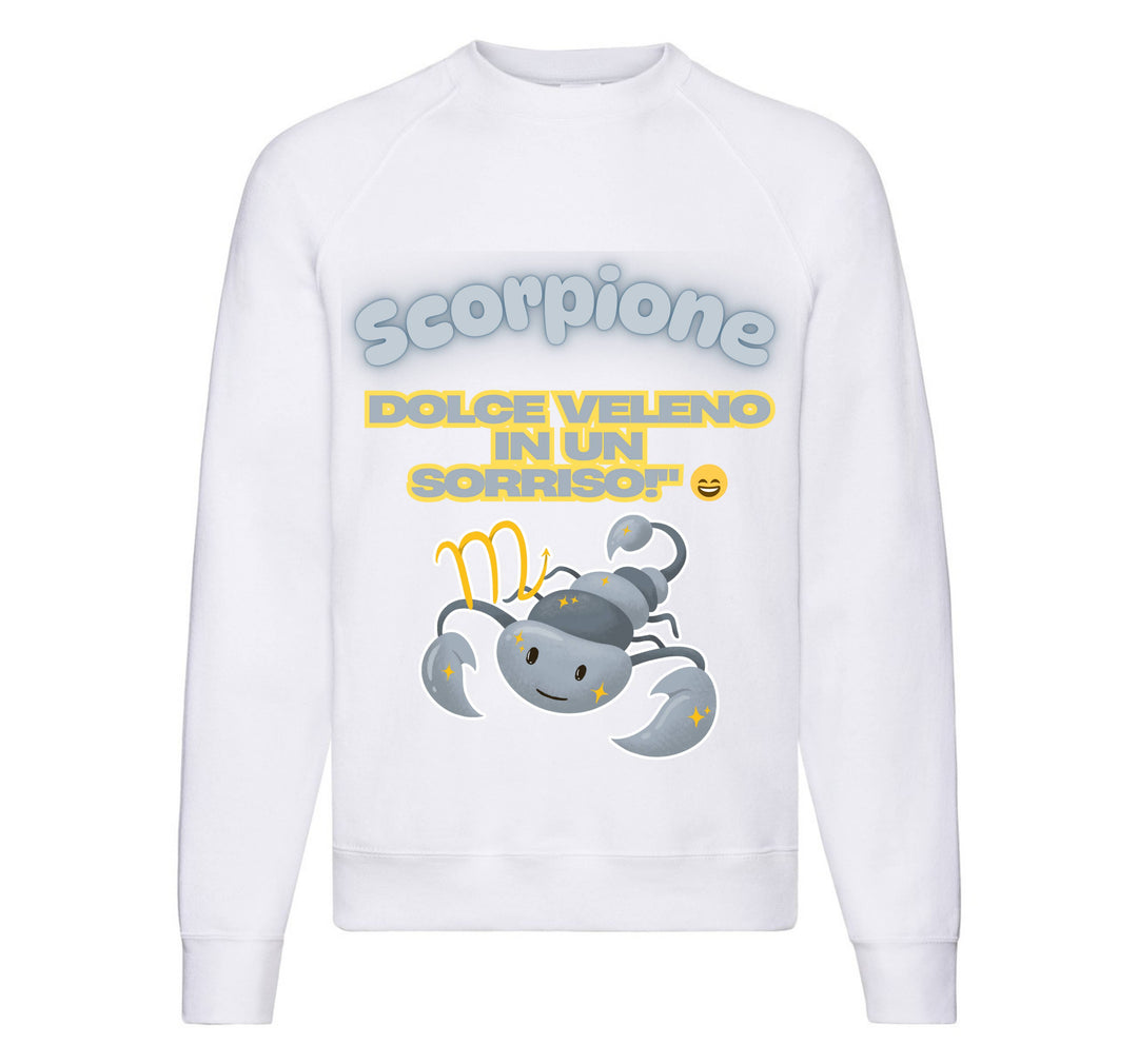 Felpa Classic Uomo Donna SCORPIONE ( SC09431678 ) - Gufetto Brand 