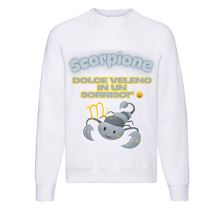 Felpa Classic Uomo Donna SCORPIONE ( SC09431678 ) - Gufetto Brand 