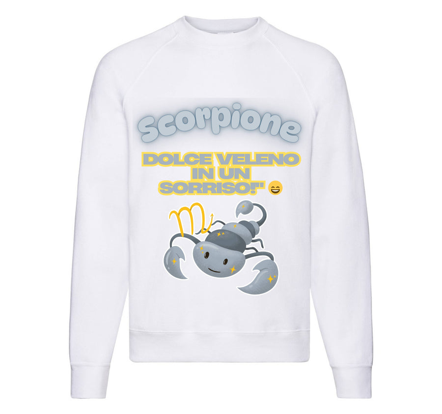 Felpa Classic Uomo Donna SCORPIONE ( SC09431678 ) - Gufetto Brand 