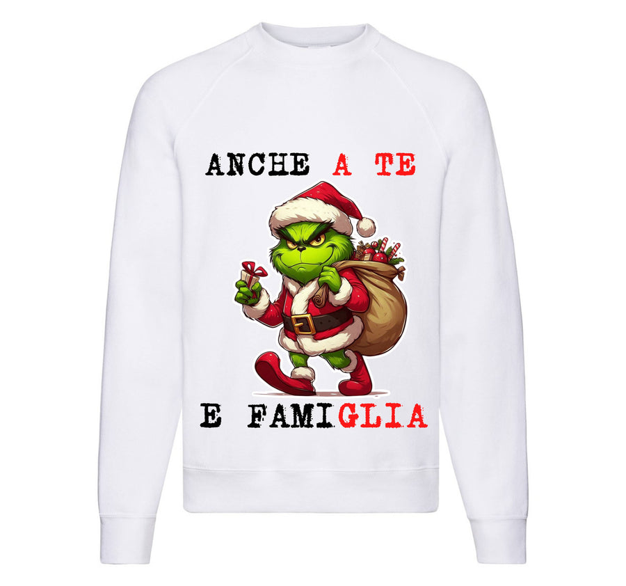 Felpa Classic Uomo Donna GRINCH ( GR67894563 ) - Gufetto Brand 