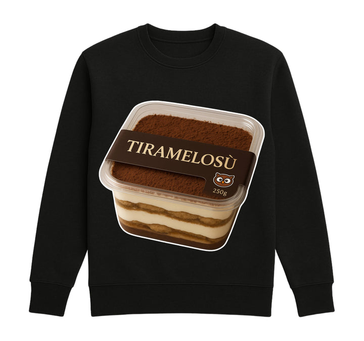 Felpa Classic Uomo Donna TIRAMELOSU' ( TI8542365987 ) - Gufetto Brand 