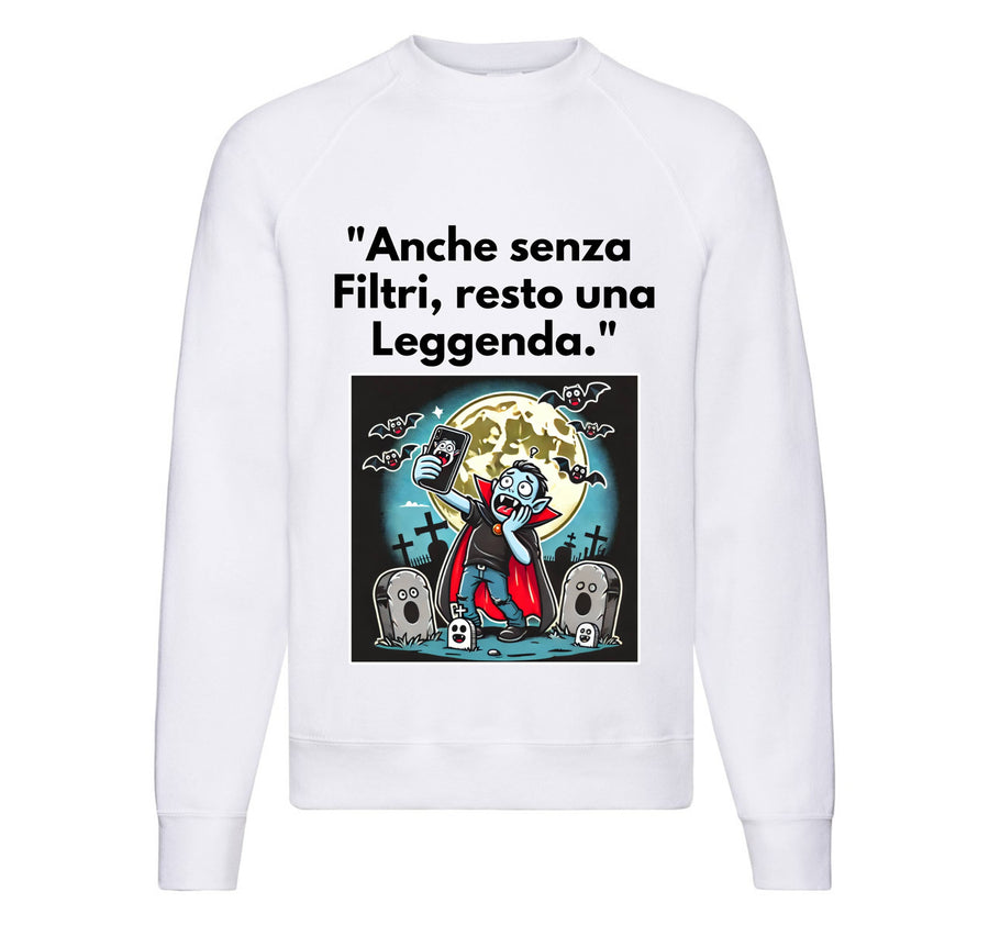 Felpa Classic Uomo Donna LEGGENDA ( LE560996875 ) - Gufetto Brand 