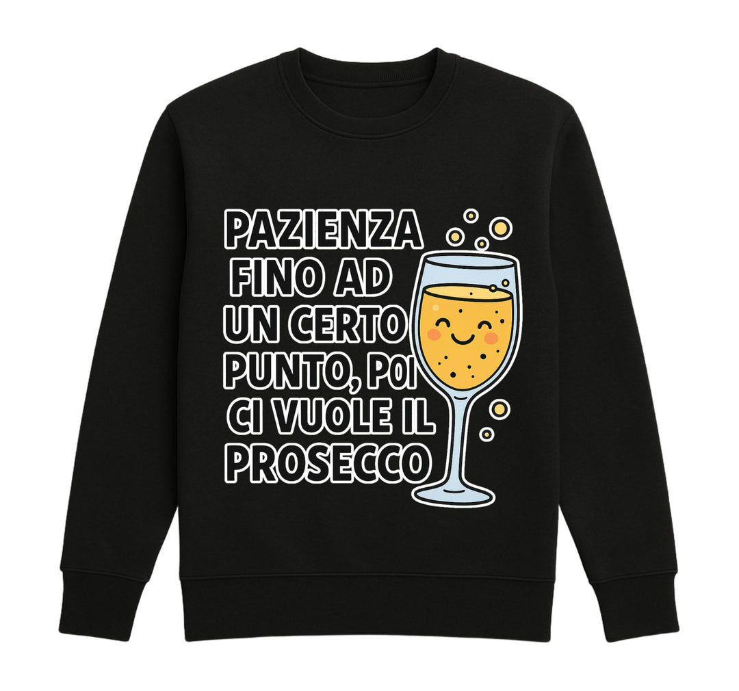 Felpa Classic Uomo Donna PROSECCO ( PO875236589 ) - Gufetto Brand 