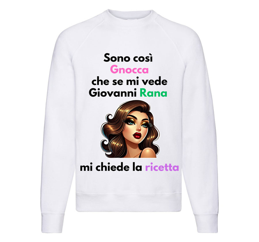 Felpa Classic Uomo Donna GNOCCA ( GN75623647 ) - Gufetto Brand 