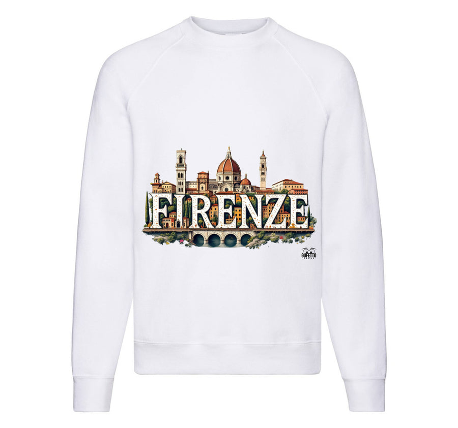 Felpa Classic Uomo Donna FIRENZE ( FI0456879 ) - Gufetto Brand 