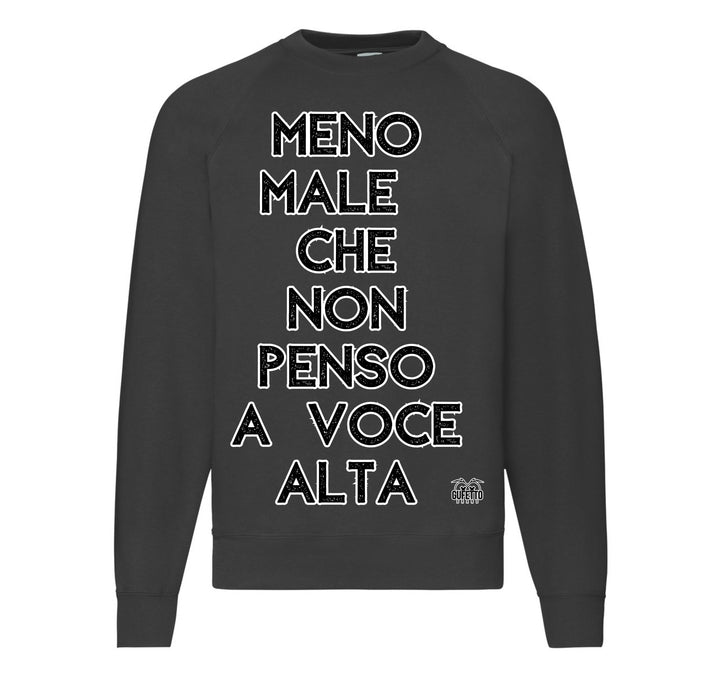 Felpa Classic Uomo Donna MENO MALE ( VA89563275896 ) - Gufetto Brand 