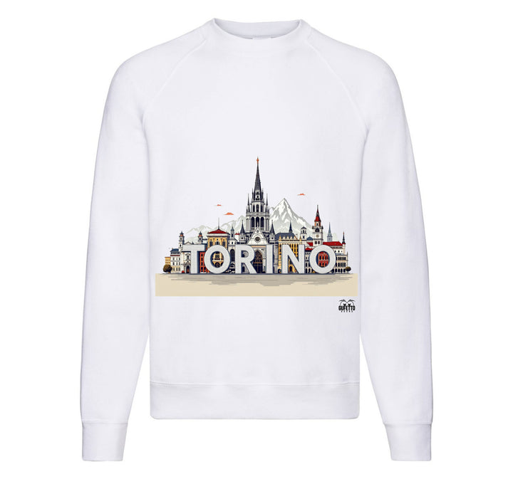 Felpa Classic Uomo Donna TORINO ( TO8702123 ) - Gufetto Brand 