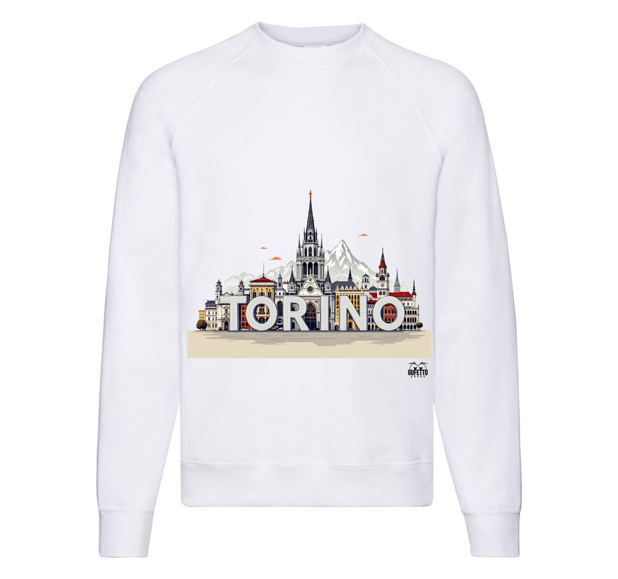 Felpa Classic Uomo Donna TORINO ( TO8702123 ) - Gufetto Brand 