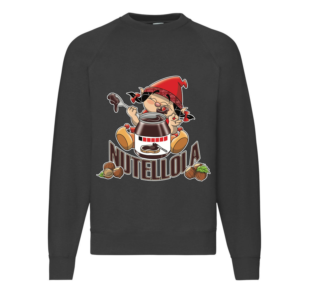 Felpa Classic Uomo Donna NUTELLOLA ( NU88325897 ) - Gufetto Brand 