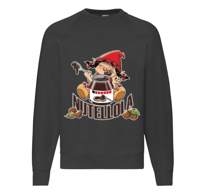 Felpa Classic Uomo Donna NUTELLOLA ( NU88325897 ) - Gufetto Brand 