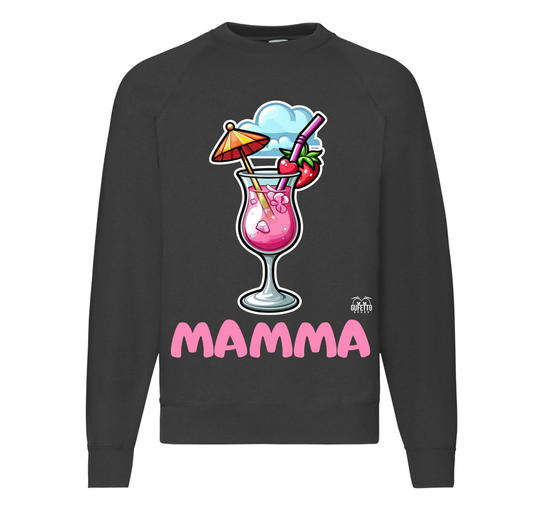 Felpa Classic Uomo Donna MAMMA ( MA56780921 ) - Gufetto Brand 