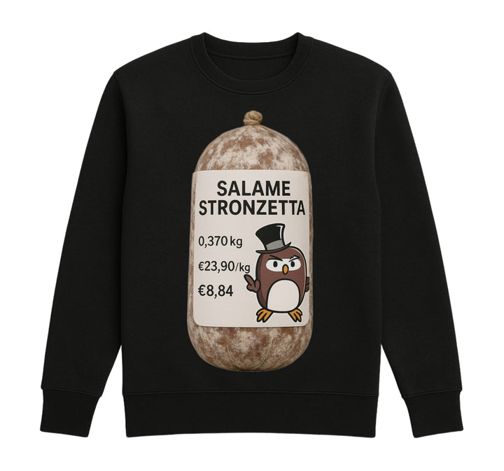Felpa Classic Uomo Donna SALAME STR... ( SS609821345 ) - Gufetto Brand 