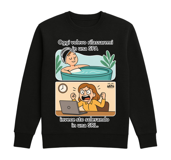 Felpa Classic Uomo Donna SPA/SRL  ( SS257986325 ) - Gufetto Brand 