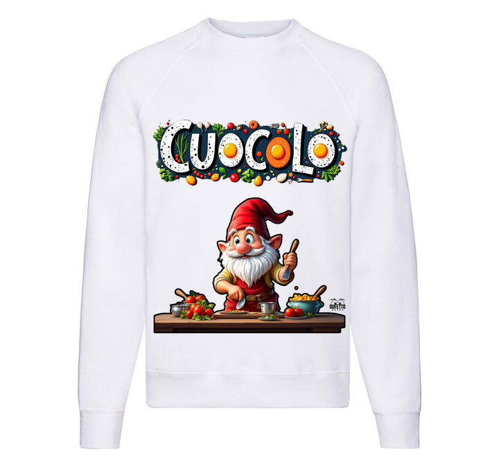 Felpa Classic Uomo Donna CUOCOLO 2 ( CU809453423 ) - Gufetto Brand 