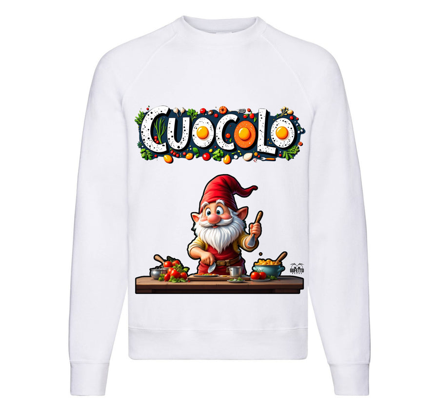 Felpa Classic Uomo Donna CUOCOLO 2 ( CU809453423 ) - Gufetto Brand 