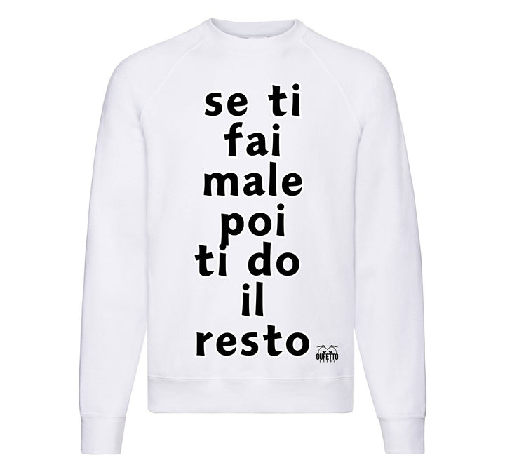 Felpa Classic Uomo Donna MALE ( MA85256545 ) - Gufetto Brand 