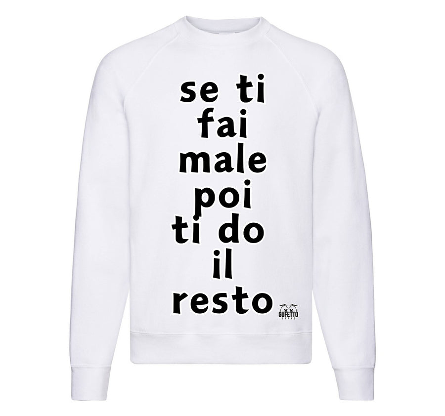 Felpa Classic Uomo Donna MALE ( MA85256545 ) - Gufetto Brand 