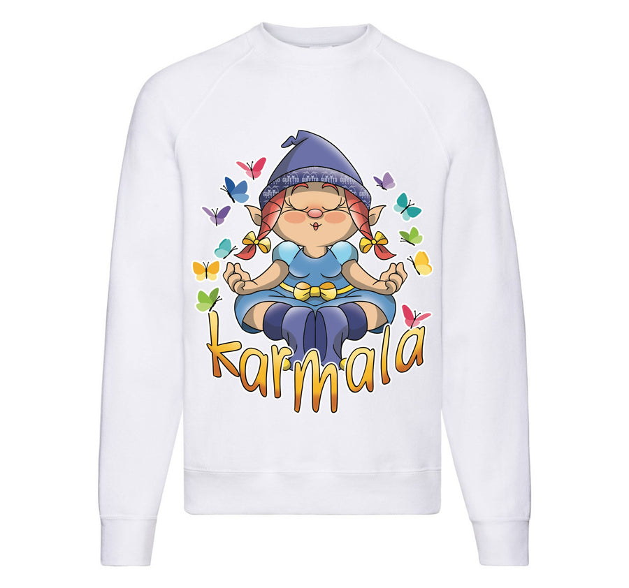 Felpa Classic Uomo Donna KARMALA ( KA96458076 ) - Gufetto Brand 