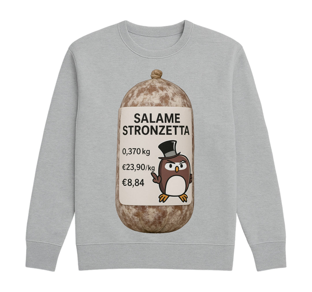 Felpa Classic Uomo Donna SALAME STR... ( SS609821345 ) - Gufetto Brand 