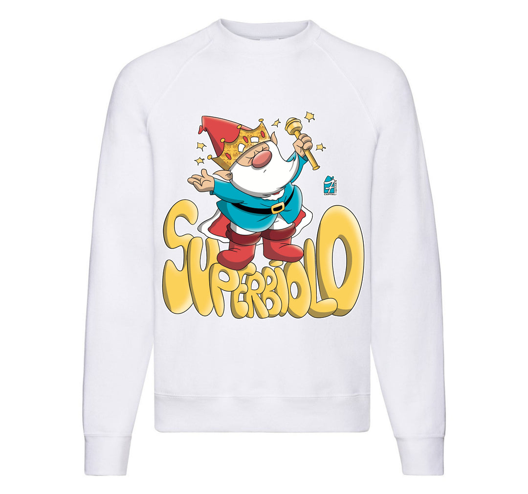 Felpa Classic Uomo Donna SUPERBIOLO ( SU555098 ) - Gufetto Brand 