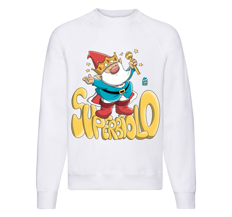 Felpa Classic Uomo Donna SUPERBIOLO ( SU555098 ) - Gufetto Brand 
