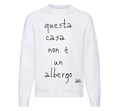 Felpa Classic Uomo Donna ALBERGO ( AL3265784512 ) - Gufetto Brand 