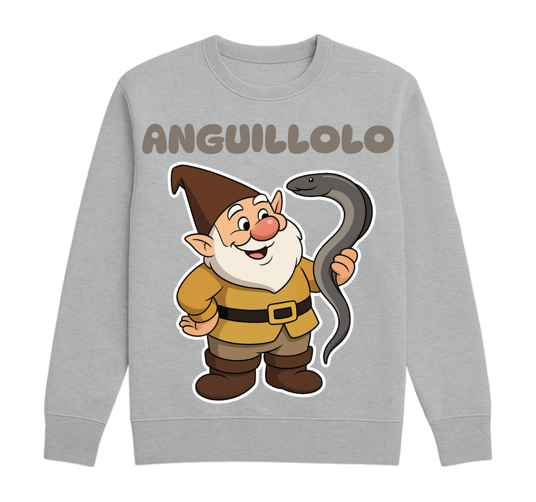 Felpa Classic Uomo Donna ANGUILLOLO ( AN2879365246 ) - Gufetto Brand 