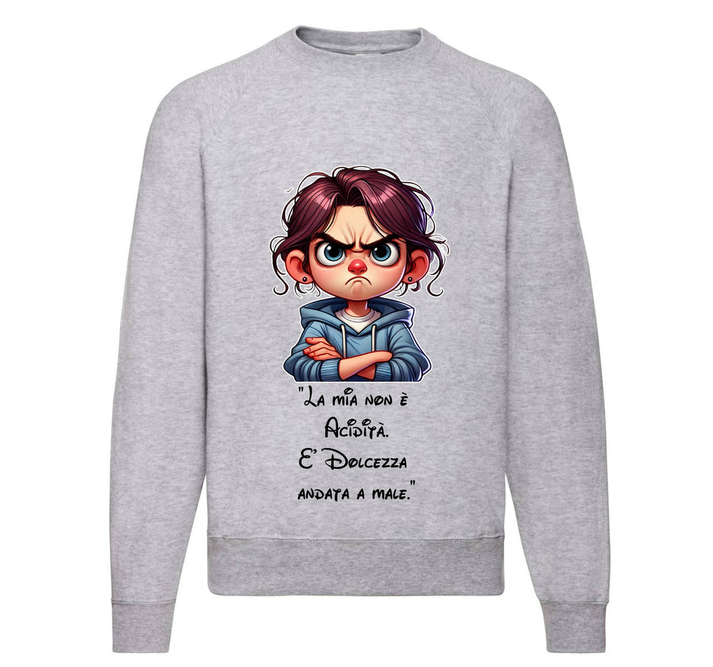 Felpa Classic Uomo Donna ACIDITA' ( AC65120986 ) - Gufetto Brand 